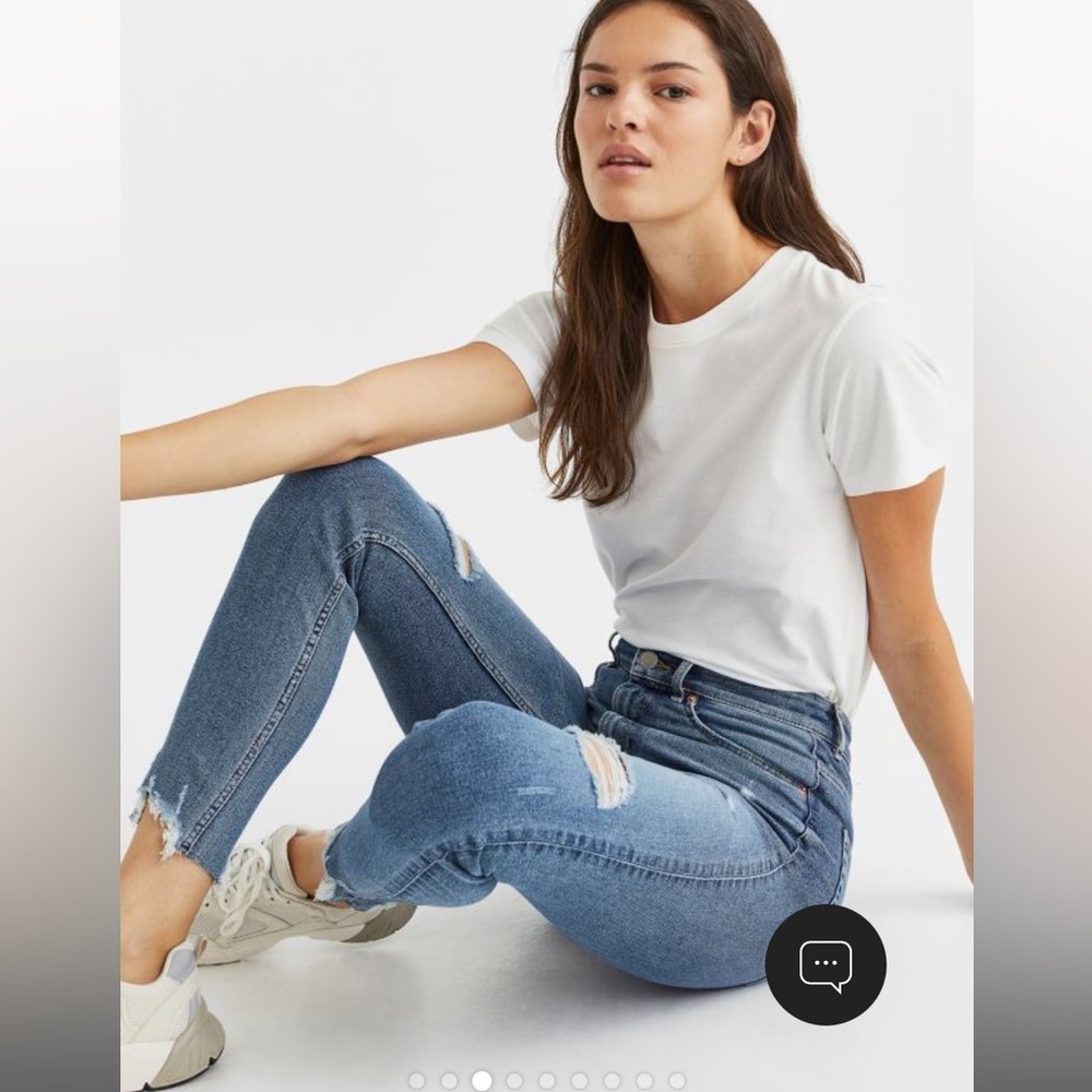 H&M | curvy jeggings size 6
